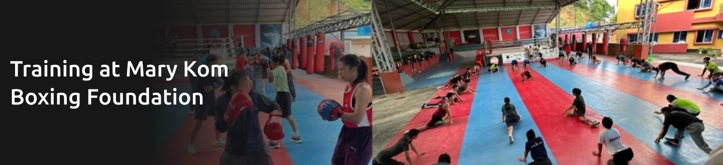 Training Mary Kom Boxing Foundation