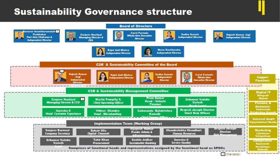 Sustainability Governance Structure