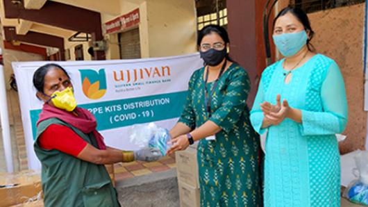 Ujjivan's community engagement activities